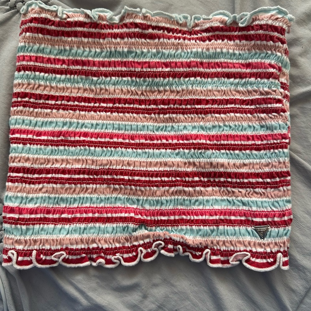 Striped Guess tube top